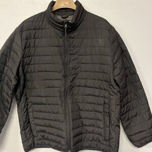 Gap Black Water Resistant Windproof Quilted Jacket XL